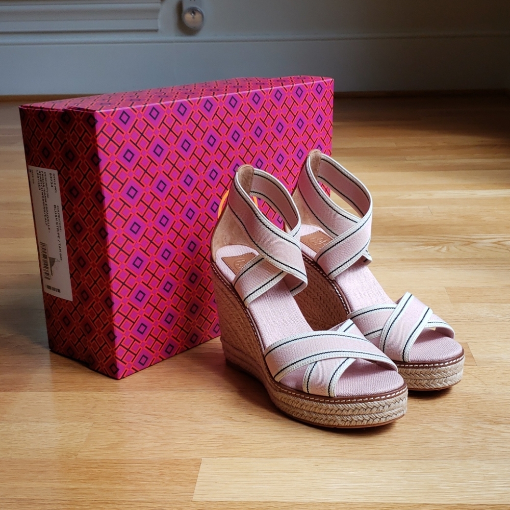 Tory Burch Platform Espadrilles - Picture 10 of 12